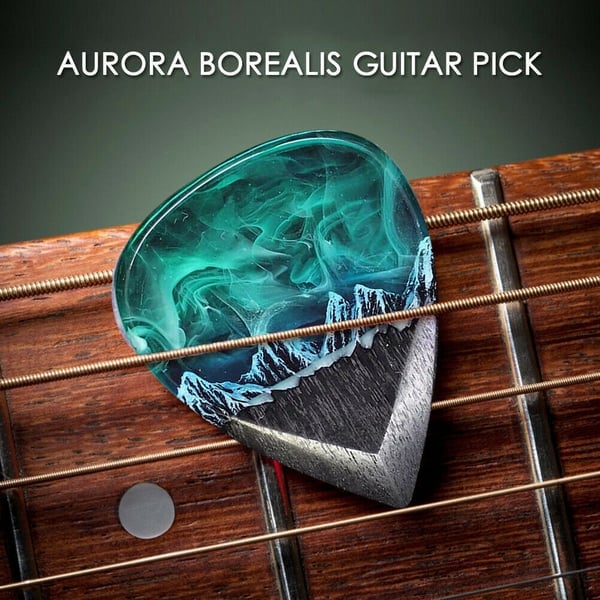 💝Northern Lights Guitar Pick - Best musician gift