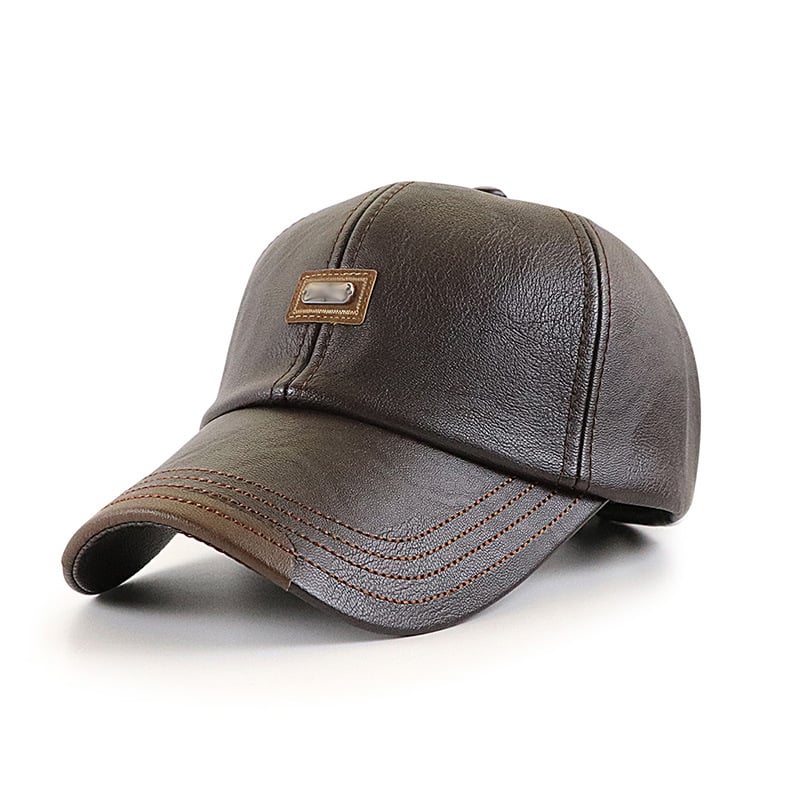 New trendy leather cap