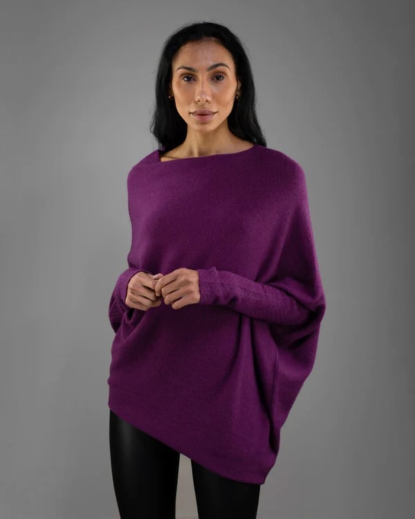 🎅Last day special🌲JAKI Asymmetric Draped Jumper