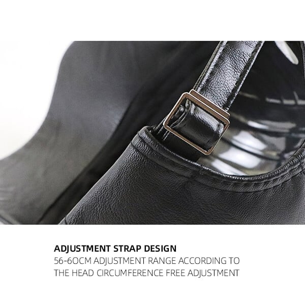 New trendy leather cap