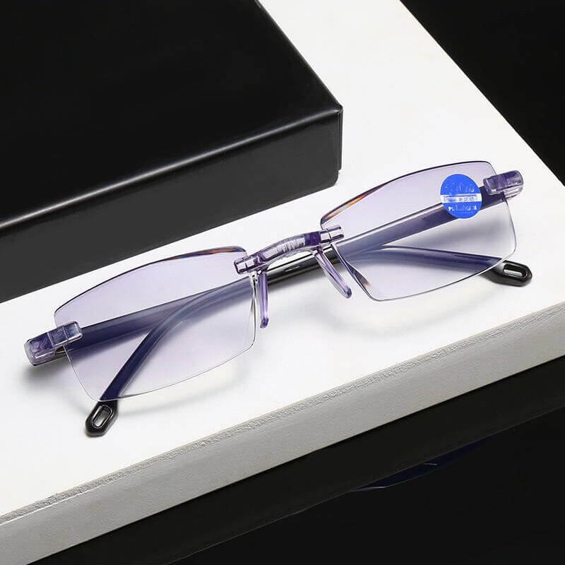NEW DIAMOND-CUT BIFOCAL  & ANTI-BLUE EYEWEAR ULTRALIGHT READING GLASSES