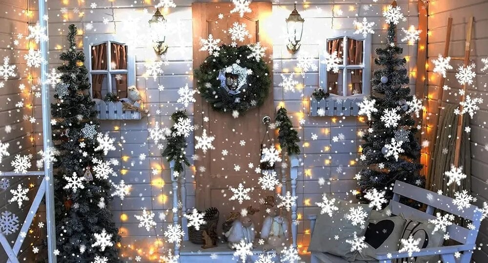 Christmas Snowflakes Led Projector