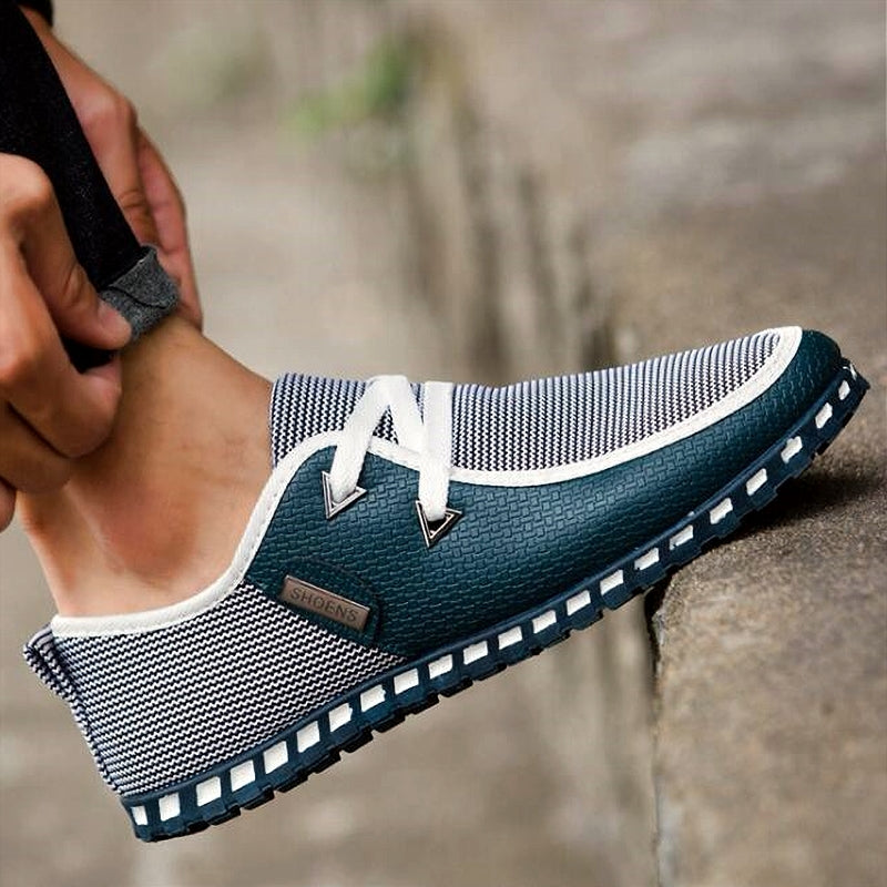 Male High Quality Driving Shoes, Men's Flat Casual Shoes