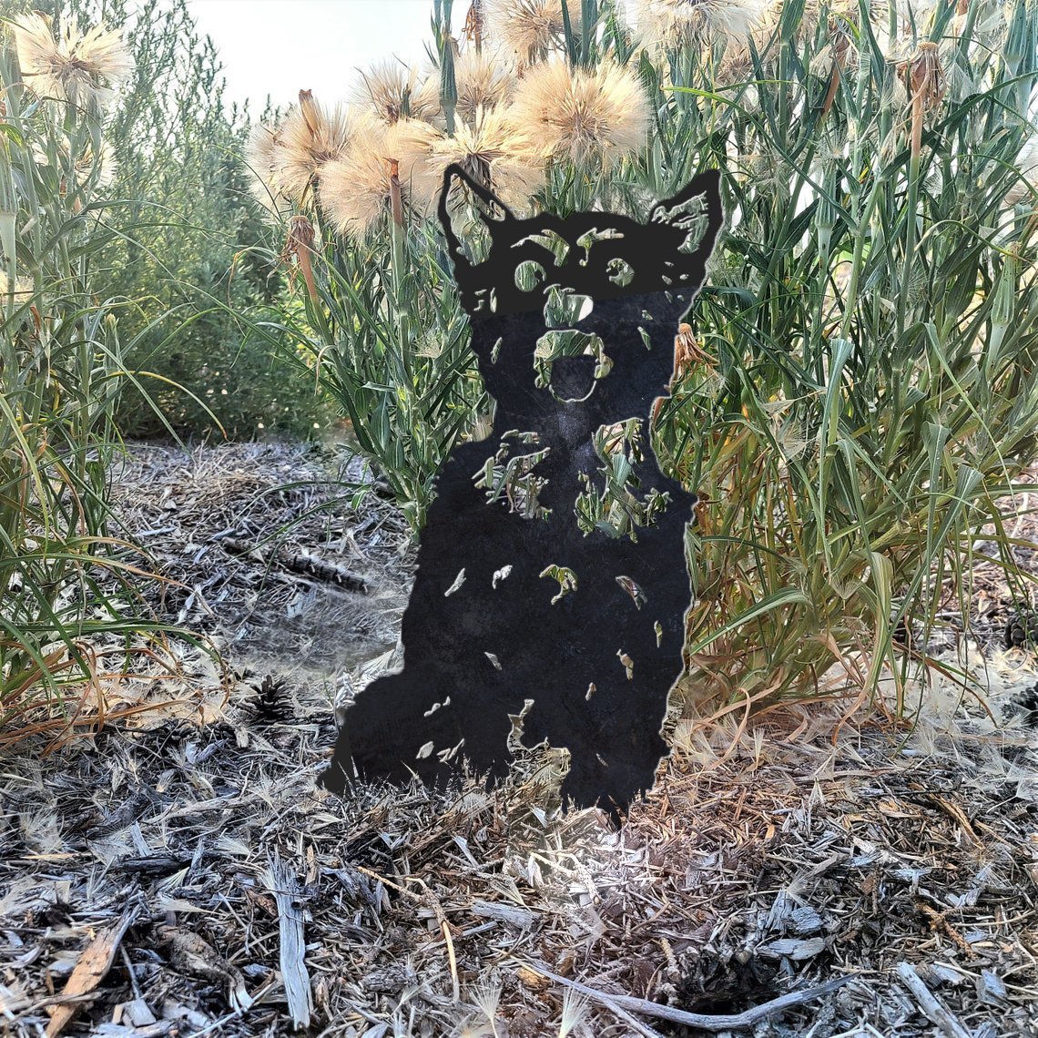 Yorkshire Terrier Metal Silhouette