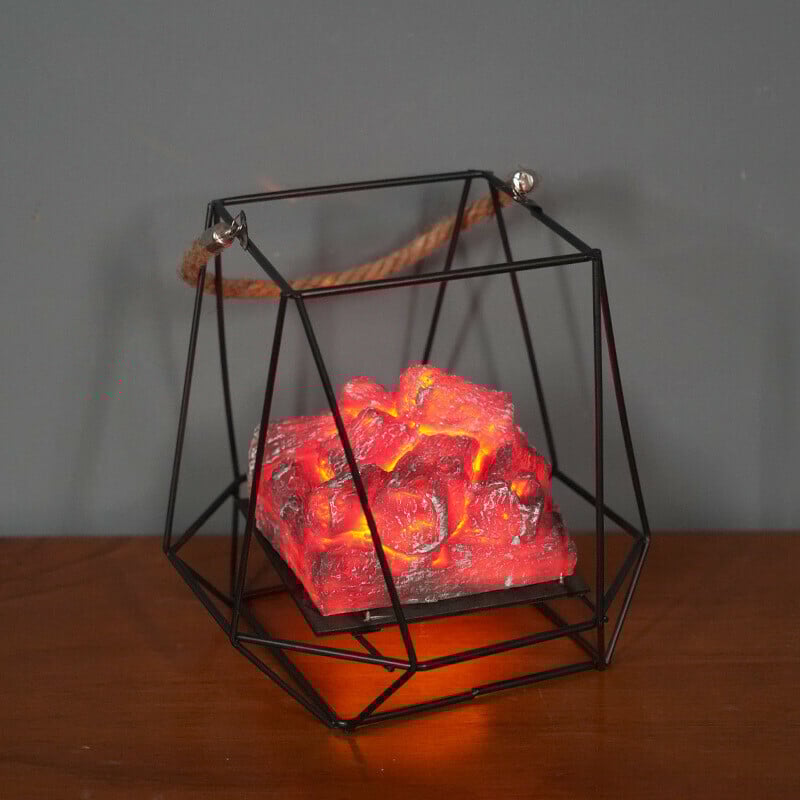 LED simulation light flame charcoal light