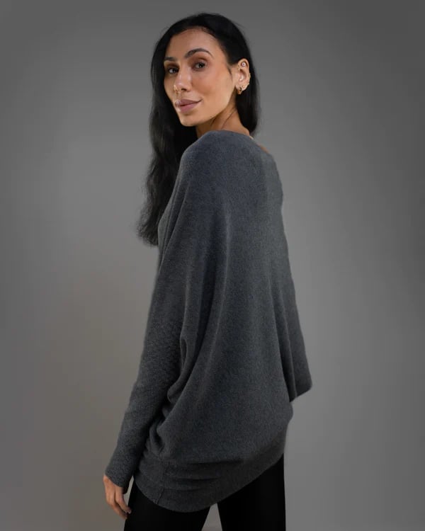 🎅Last day special🌲JAKI Asymmetric Draped Jumper