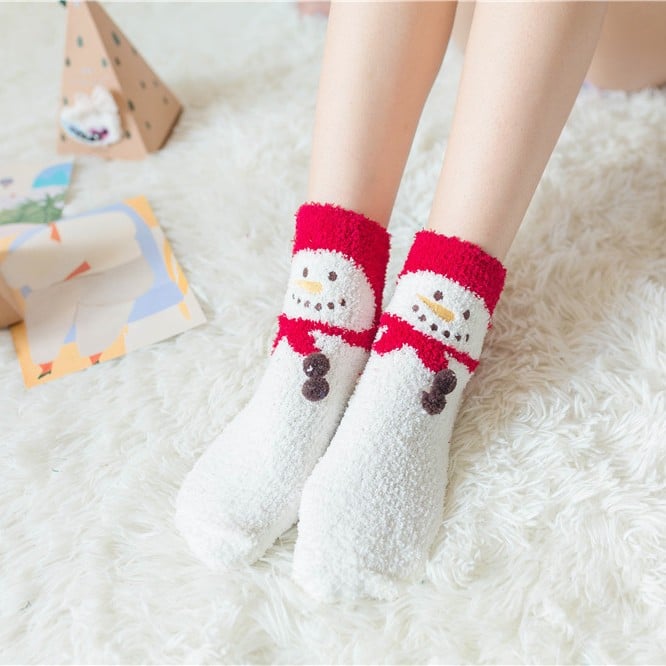 🎁Cute Christmas Style Thickened Warm Socks