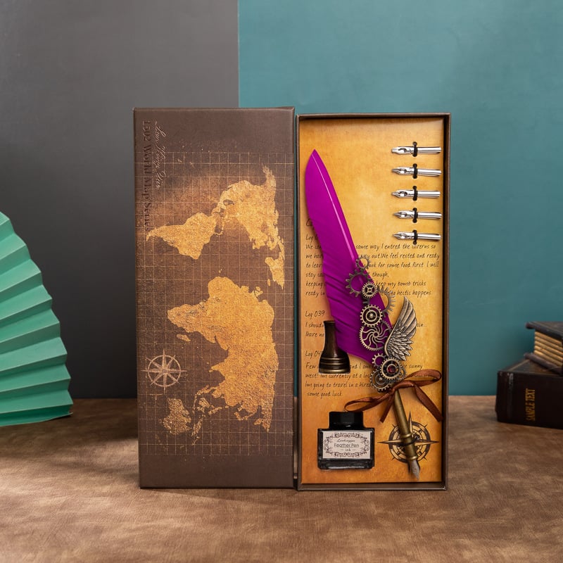 Vintage Steampunk Quill Pen