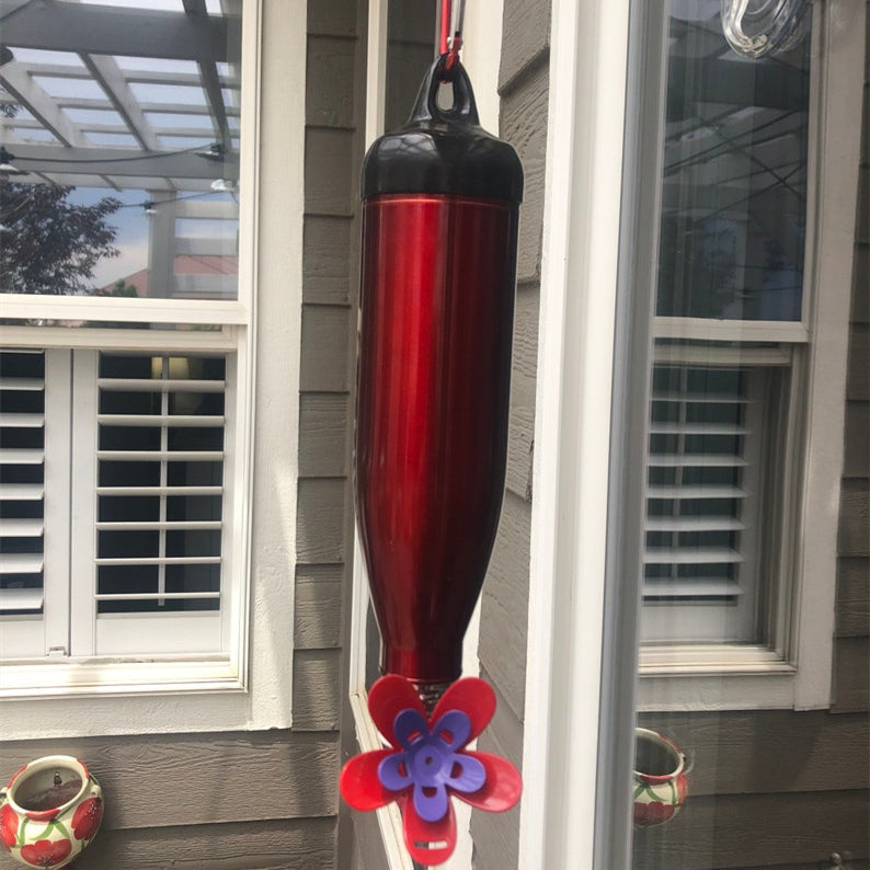 Turn Your Own Recycled Bottles into The Best Hummingbird Feeder!