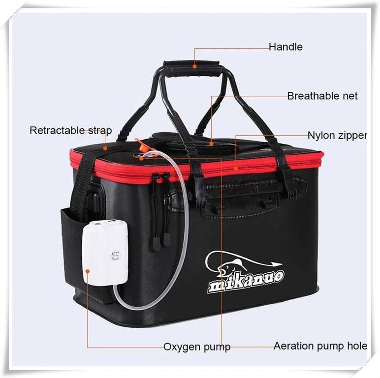 🐠Foldable Waterproof Fishing Bucket-Live Fish Container