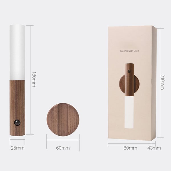 Intelligent Human Sensing Portable Wall Light