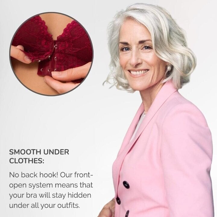 😲- Front Closure 5D Beauty Back Sports Comfy Bra