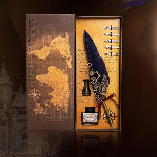 Vintage Steampunk Quill Pen