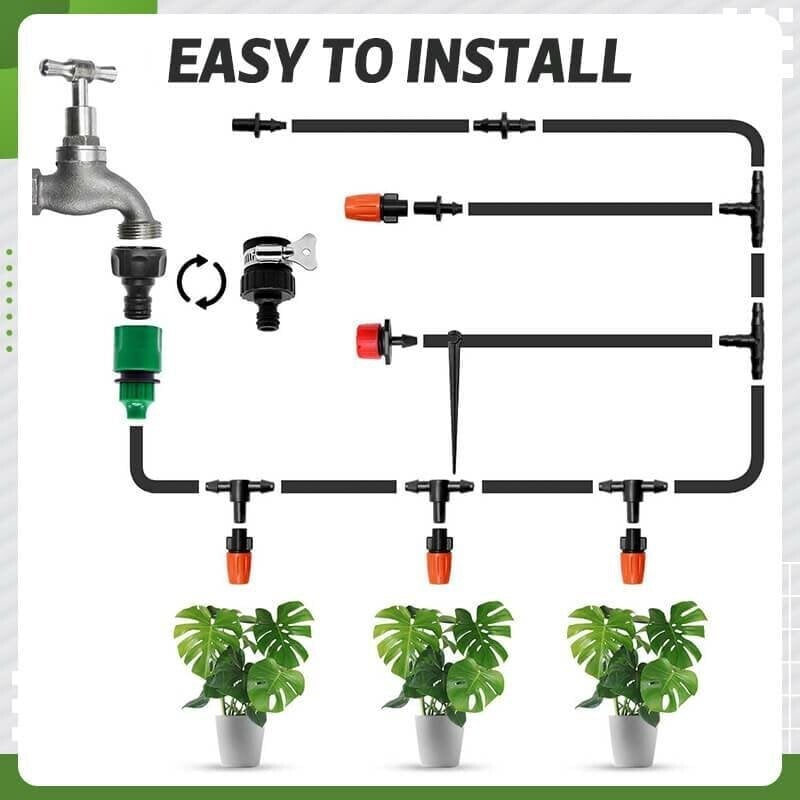 Mist Cooling Automatic Irrigation System