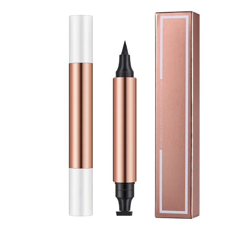 Seductive cat eye stamp eyeliner