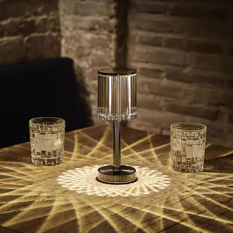 Touching Control Crystal Lamp