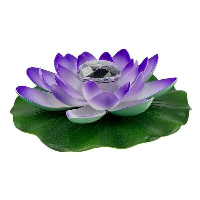 Solar Floating Lotus Flower Light