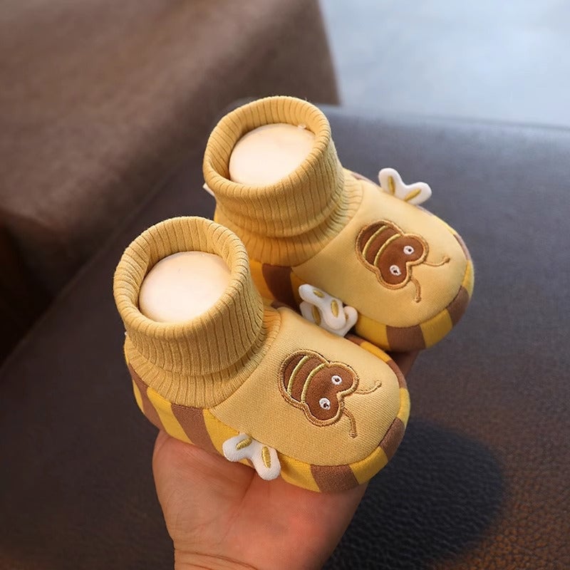 Baby Cartoon Plush Cotton Toddler Shoes👣