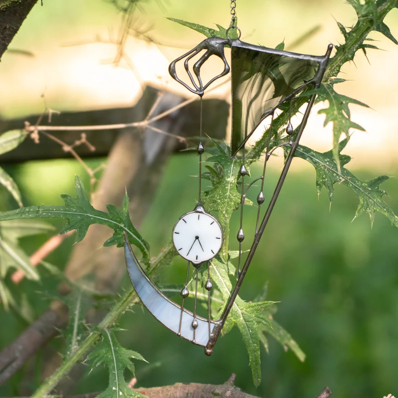 🎃Grim Reaper Stained Glass Suncatcher💀