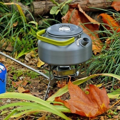 💥Camping Outdoor Windproof Gas Burner