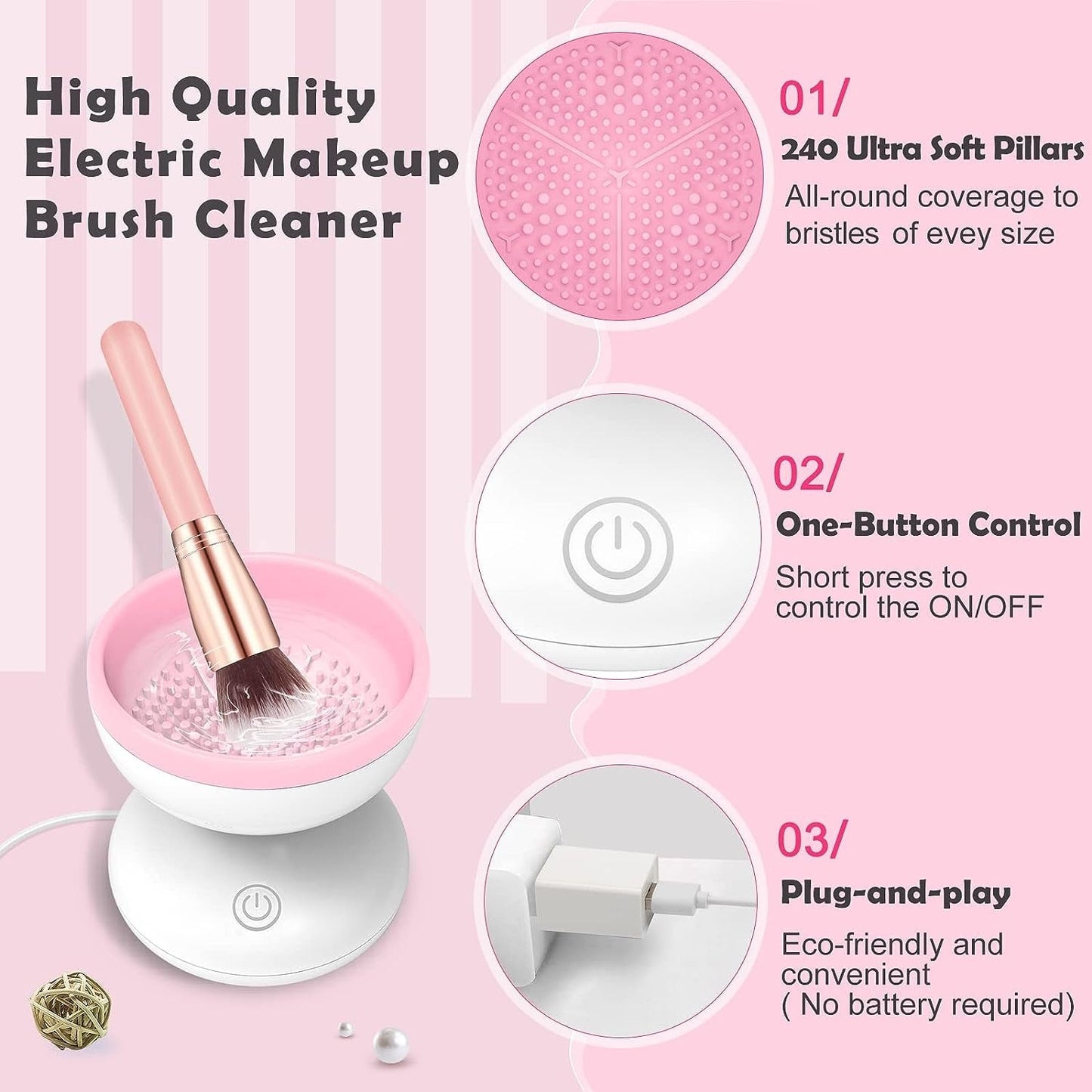 🎁 New Year Hot Sale🎁Makeup Brush Cleaner