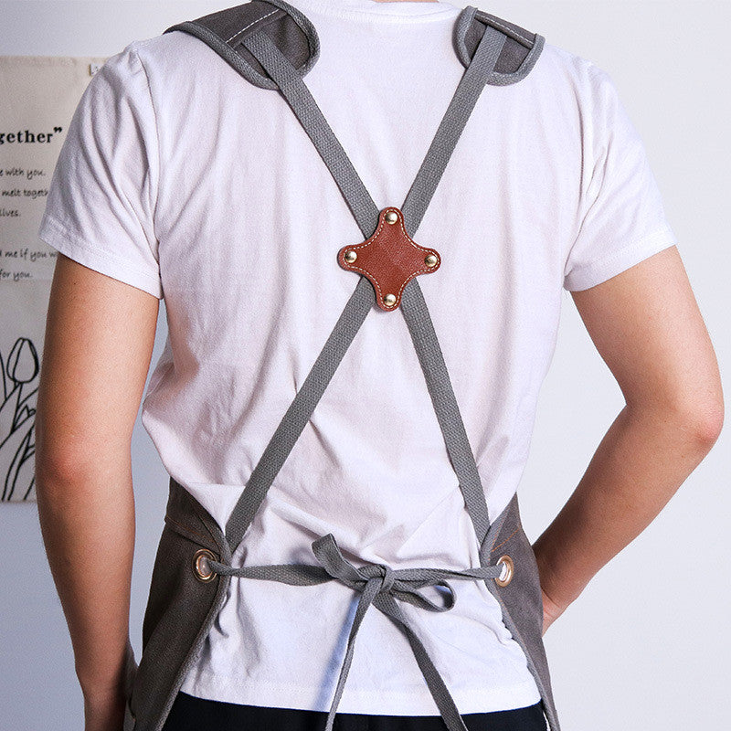 Thick canvas apron