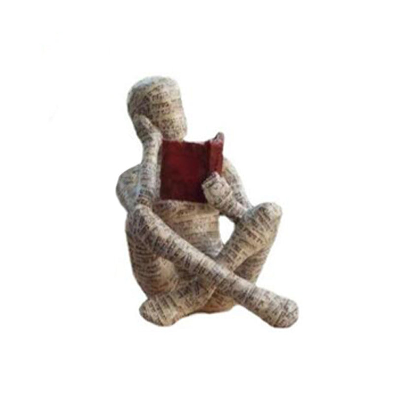 Creative Reader Decoration From Resin