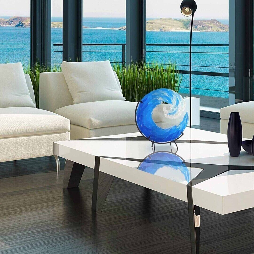 🌊Flash Sale 49% OFF - Ocean Wave Fused Resin Sculpture