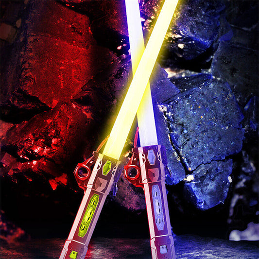 7-Color RGB Retractable Laser Sword